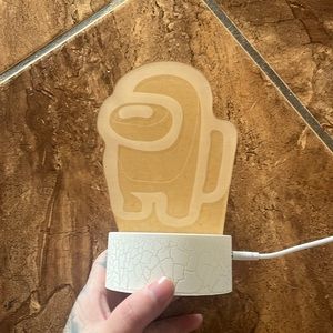 Among us LED light, with cords. Rainbow colors!